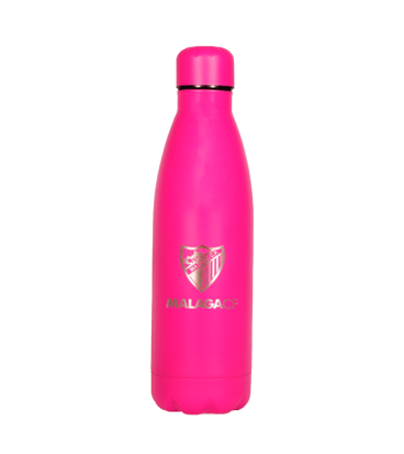 BOTELLA ACERO ROSA MALAGA CF