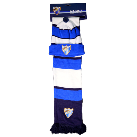 PACK GORRO + BUFANDA MALAGA CF -INFANTIL-