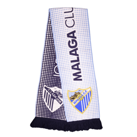 BUFANDA PUNTOS CELESTES MÁLAGA CF