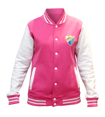 CHAQUETA BASEBALL ROSA MCF -ADULTO-