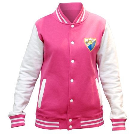 CHAQUETA BASEBALL ROSA MCF -ADULTO-
