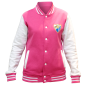 CHAQUETA BASEBALL ROSA MALAGA CF