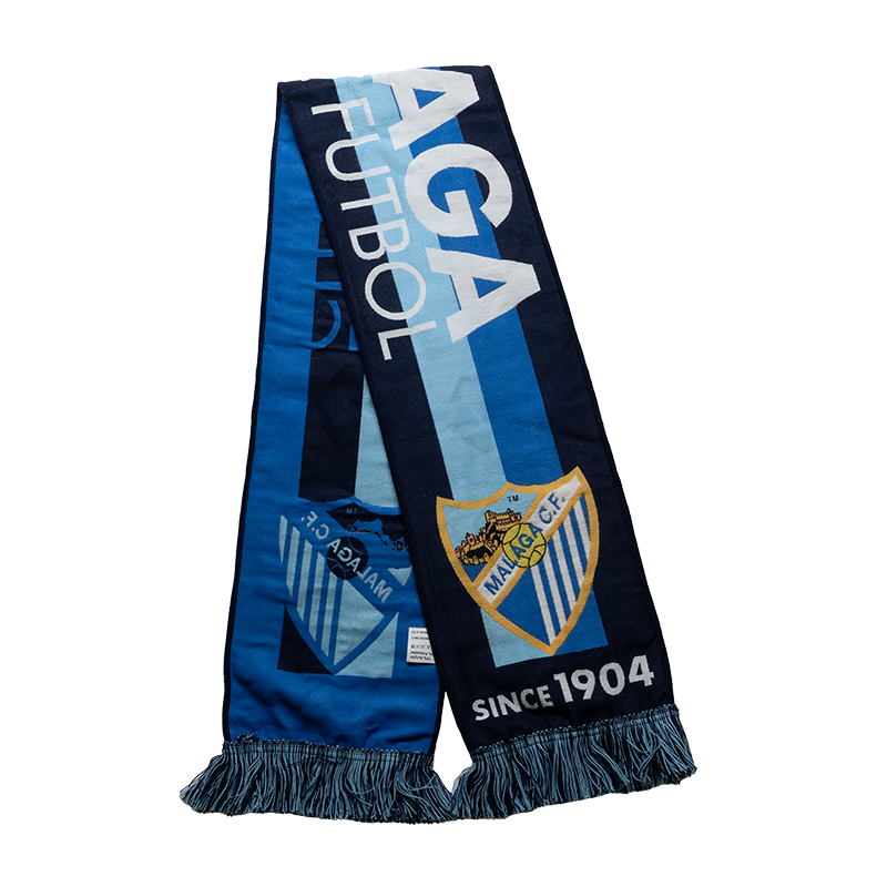 BUFANDA TRICOLOR MALAGA CF