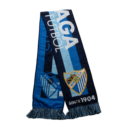 BUFANDA TRICOLOR MALAGA CF