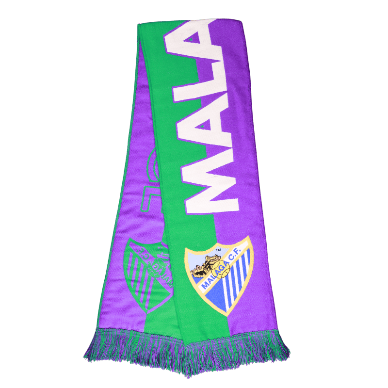 GREEN AND PURPLE SCARF MALAGA CF
