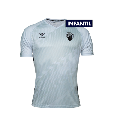 CAMISETA PLAY BLANCO MALAGA CF -INFANTIL-