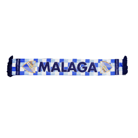 BUFANDA CUADROS MARINO MALAGA CF