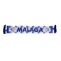 BUFANDA CUADROS MARINO MALAGA CF
