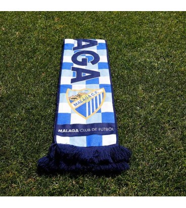 BUFANDA CUADROS MARINO MALAGA CF