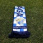 BLUE SQUARED SCARF MALAGA CF