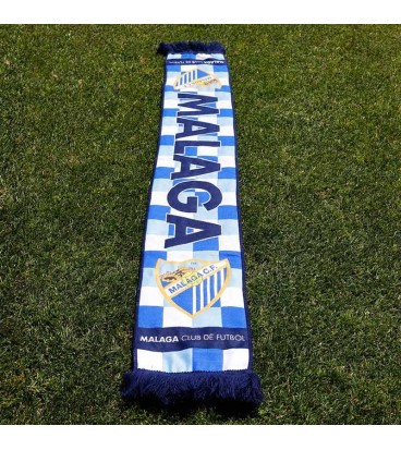 BUFANDA CUADROS MARINO MALAGA CF