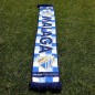 BLUE SQUARED SCARF MALAGA CF