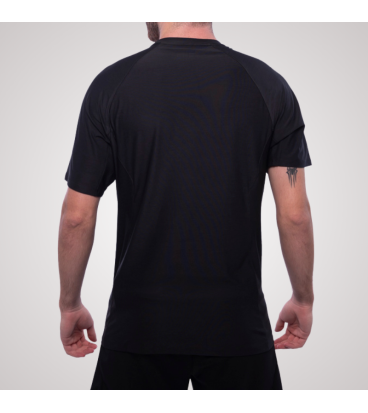 BLACK TRAVEL T-SHIRT MALAGA CF -JUNIOR-