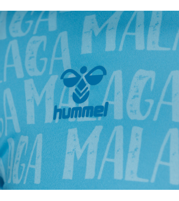 CAMISETA OFICIAL PREMATCH LETRAS MALAGA CF 2025/26 -INFANTIL-