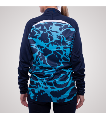 MALAGA CF OFFICIAL PREMATCH SWEATSHIRT ZIP 2025/26