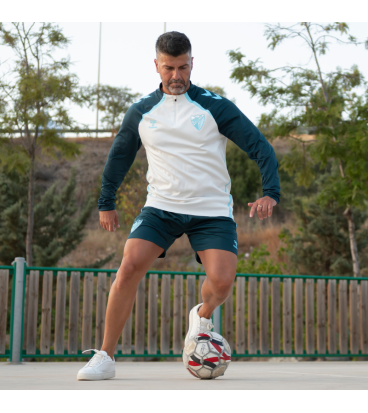 PLAYER TRAINING SWEATSHIRT ZIP MALAGA CF 2025/26