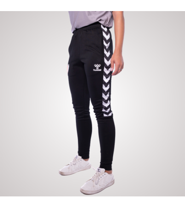 PANTALON ENTRENO PLAY NEGRO -INFANTIL-