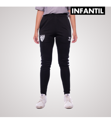 PANTALON ENTRENO PLAY NEGRO -INFANTIL-