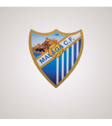 PEGATINA ESCUDO MALAGA CF