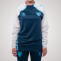 SUDADERA ENTRENO STAFF ZIP MALAGA CF -INFANTIL-