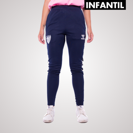 PANTALON ENTRENO PLAY MARINO MALAGA CF -INFANTIL-