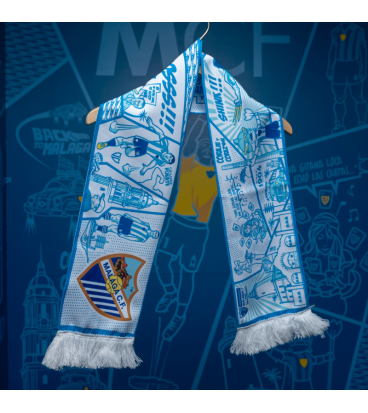 BUFANDA EDICIÓN ESPECIAL MALAGAVERSO MALAGA CF
