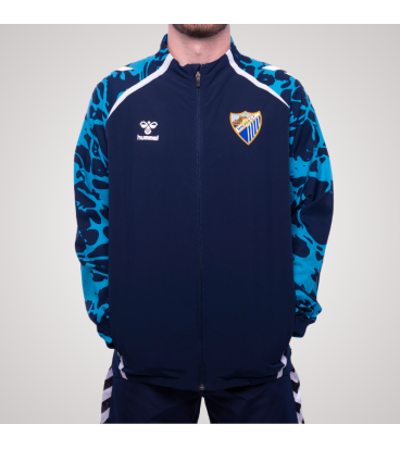 CHAQUETA OFICIAL PREMATCH MALAGA CF 2025/26