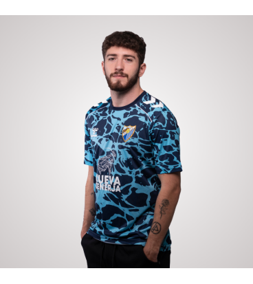 CAMISETA OFICIAL PREMATCH MARINO MALAGA CF 2025/26