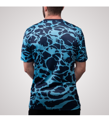 CAMISETA OFICIAL PREMATCH MARINO MALAGA CF 2025/26 -INFANTIL-