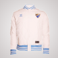 WHITE BASEBALL JACKET MALAGA CF