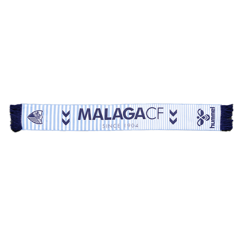 BUFANDA RAYAS CELESTE HUMMEL MALAGA CF BUFANDA RAYAS CELESTE HUMMEL MALAGA CF