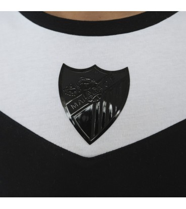 BLACK COTTON T-SHIRT MALAGA CF