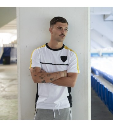 WHITE COTTON T-SHIRT MALAGA CF