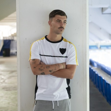 WHITE COTTON T-SHIRT MALAGA CF