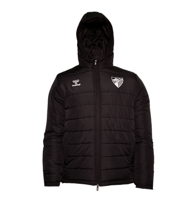 CHAQUETÓN NEGRO PLAYFULL MALAGA CF