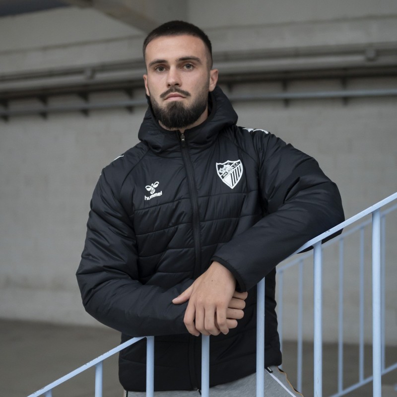 CHAQUETÓN NEGRO MALAGA CF