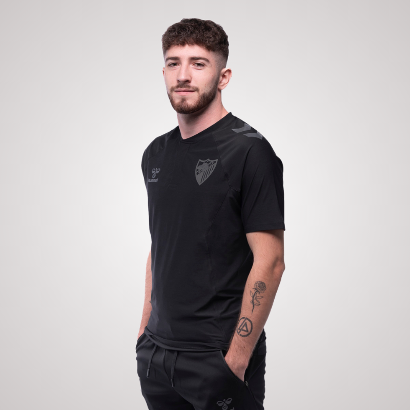 POLO TRAVEL NEGRO MALAGA CF