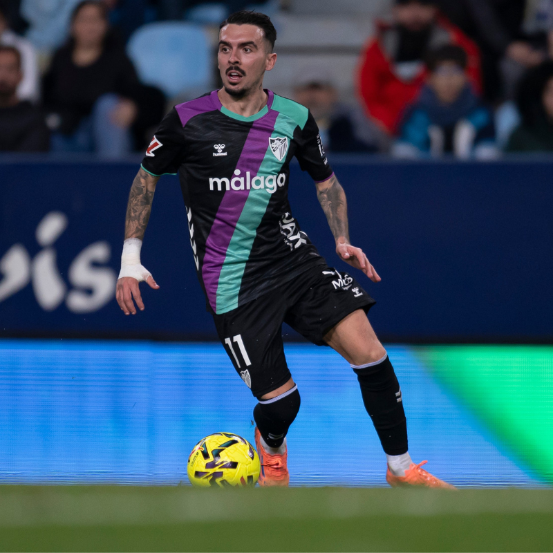 SHORT OFICIAL 2º EQUIPACION MALAGA CF 2025/26