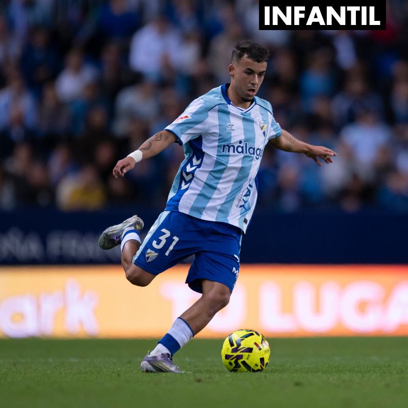 SHORT OFICIAL 1º EQUIPACION MALAGA CF 2025/26 -INFANTIL-