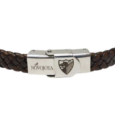 STEEL AND LEATHER BRACELET MALAGA CF