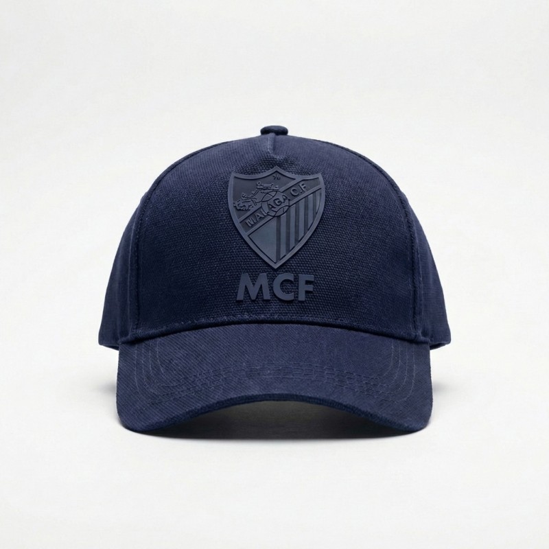 GORRA ESCUDO AZUL MALAGA CF