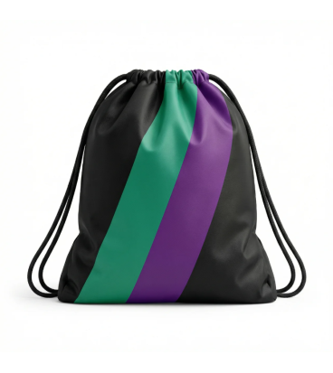 GYM BAG BLACK MALAGA CF
