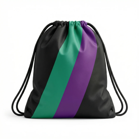 GYM BAG BLACK MALAGA CF