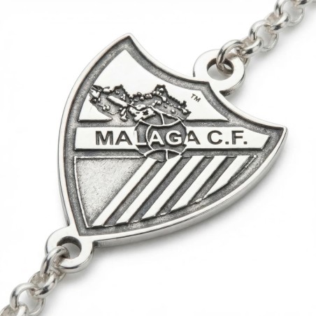 PULSERA ESCUDO MALAGA CF