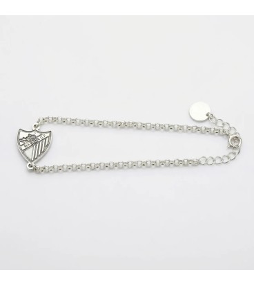 PULSERA ESCUDO MALAGA CF