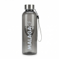 BOTELLA TRANSPARENTE NEGRA MALAGA CF