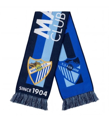 BUFANDA TRICOLOR MALAGA CF