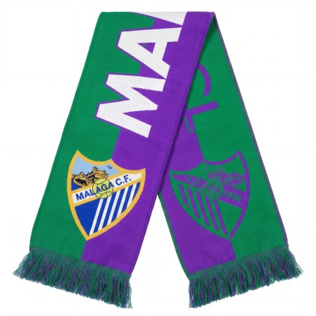 GREEN AND PURPLE SCARF MALAGA CF