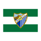 BANDERA ANDALUCIA  MALAGA CF