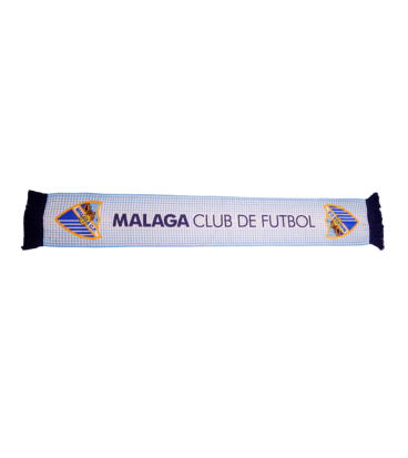 BUFANDA PUNTOS CELESTES MALAGA CF